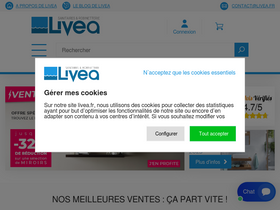 'livea.fr' screenshot