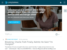 'livejournal.com' screenshot