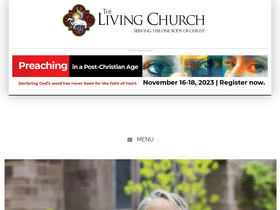'livingchurch.org' screenshot