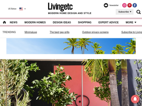 'livingetc.com' screenshot