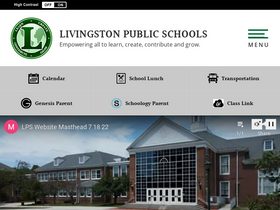 'livingston.org' screenshot
