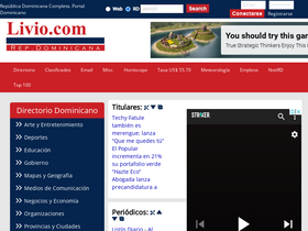 'livio.com' screenshot