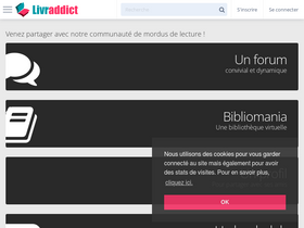 'livraddict.com' screenshot