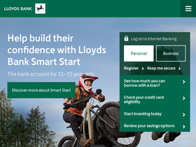 'lloydsbank.com' screenshot