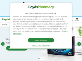 'lloydspharmacy.com' screenshot