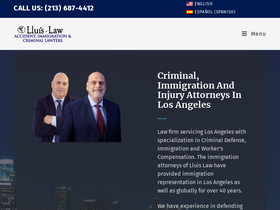 'lluislaw.com' screenshot