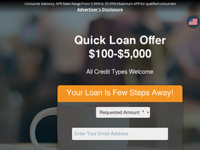 'loansmee.net' screenshot