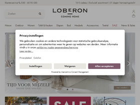 'loberon.nl' screenshot