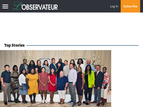 'lobservateur.com' screenshot