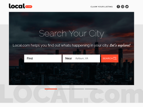 'local.com' screenshot