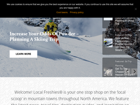'localfreshies.com' screenshot