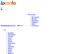 'locanto.com' screenshot