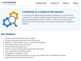 'lockhunter.com' screenshot