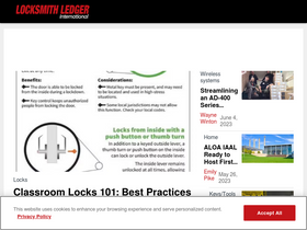 'locksmithledger.com' screenshot