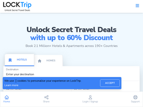 'locktrip.com' screenshot