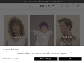 'lodenfrey.com' screenshot