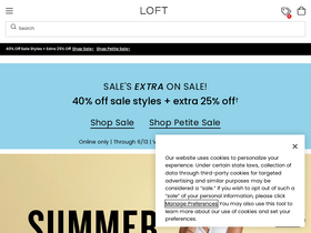 'loft.com' screenshot