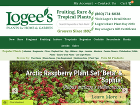 'logees.com' screenshot