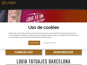 'logiabarcelona.com' screenshot
