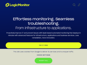 'logicmonitor.com' screenshot