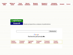 'logistiqueconseil.org' screenshot