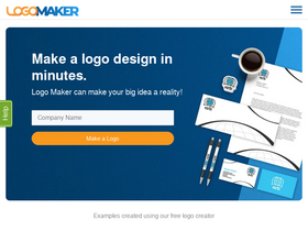 'logomaker.com' screenshot