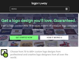 'logomyway.com' screenshot