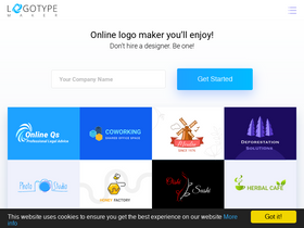 'logotypemaker.com' screenshot