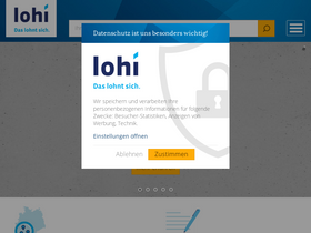 'lohi.de' screenshot
