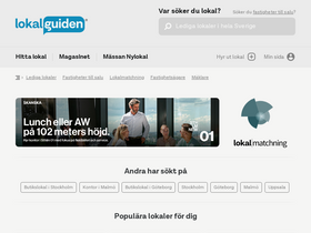 'lokalguiden.se' screenshot
