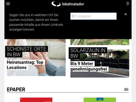 'lokalmatador.de' screenshot