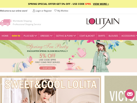 'lolitain.com' screenshot