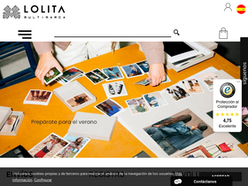 'lolitamoda.com' screenshot