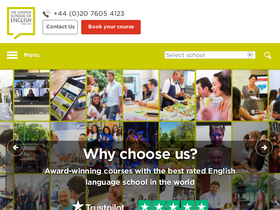 'londonschool.com' screenshot