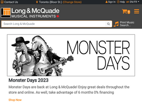 'long-mcquade.com' screenshot