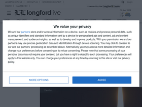 'longfordleader.ie' screenshot
