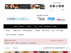 'longisland.com' screenshot