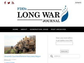 'longwarjournal.org' screenshot