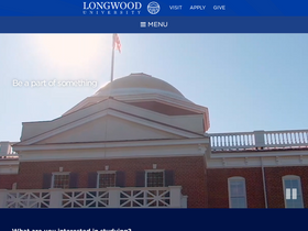 'longwood.edu' screenshot