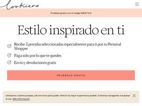 'lookiero.es' screenshot