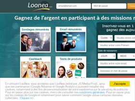 'loonea.com' screenshot