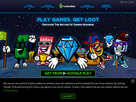 'lootcakes.com' screenshot