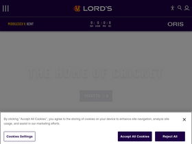 'lords.org' screenshot