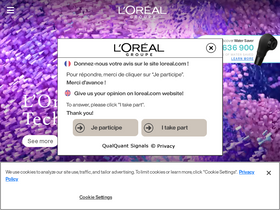 'loreal.com' screenshot