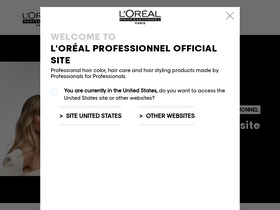 'lorealprofessionnel.com' screenshot