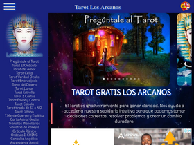 'losarcanos.com' screenshot