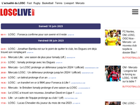 'losclive.com' screenshot