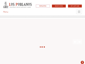 'lospoblanos.com' screenshot