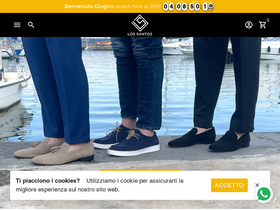 'lossantosshoes.com' screenshot