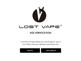 'lostvape.com' screenshot